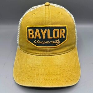 Baylor Bears University NCAA Trucker Hat Men The Game Strap Back Cap New